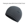 thumbnail image 6 of Skull Caps Comfortable Multiple Colors Lightweight for Summer Cool Unisex Helmet Liner Ice Silk Many Collocations Ventilation Dark Grey, 6 of 6