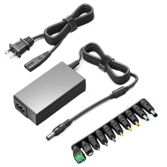 18V 2A 36W AC Adapter  with 8 Interchangeable DC Plug for 300mA 400mA 500mA.....