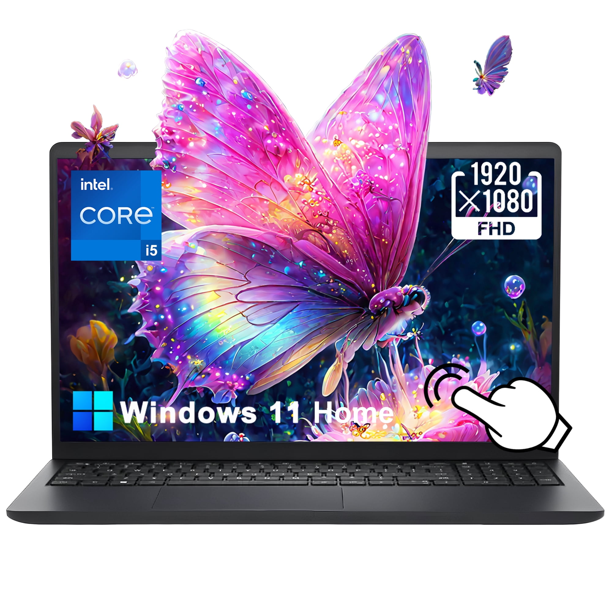 Dell Inspiron 15 3530 Touchscreen Laptop, Intel 10-Core i5-1334U, 15.6" FHD Anti-Glare, 8GB RAM, 512GB PCIe SSD, WiFi-6, Win 11, Long Battery Life