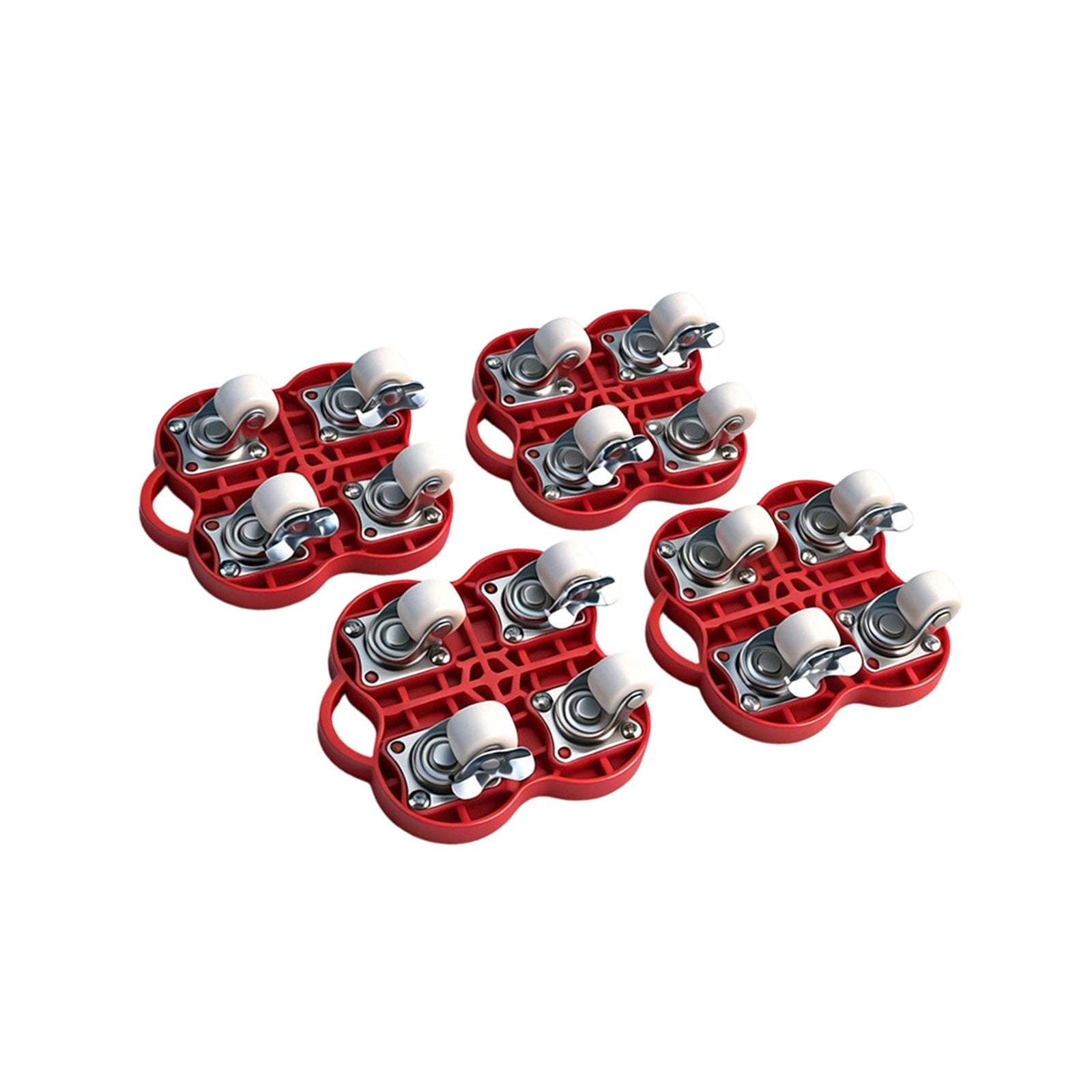 Furniture Movers with Wheels Portable 4 Wheel Furniture Furnitures Mover Tool with 360°Rotation Rubber Wheel