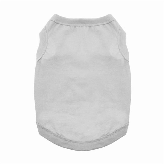 Doggie Design CDT-GG-3XL Cotton Dog Tank, Glacier Gray - 3XL