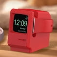 thumbnail image 3 of Soporte Cargador Base Antideslizante para Reloj 7 6 5 4 3 2 1 () Rojo, 3 of 7