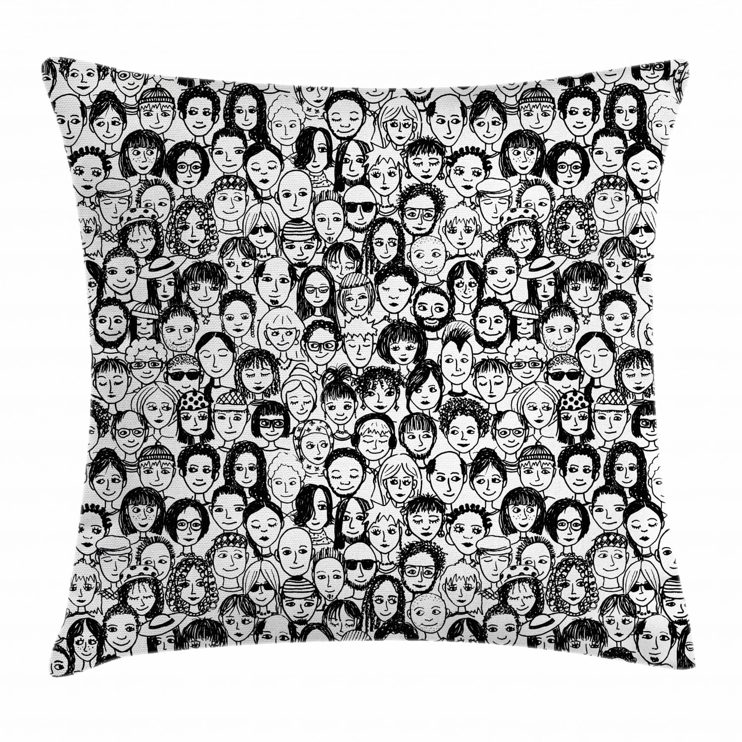 Black people top pillow case