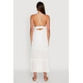 thumbnail image 4 of Womens Gauze Knit Sleeveless Maxi Tiered Sundress, 4 of 4