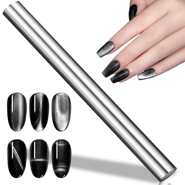 Esmalte de uñas magnético en forma de varita para esmalte en gel para ojos de gato