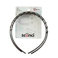 Scunci Tiger Tooth Headbands, Effortless and Comfortable Hold for