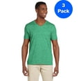 thumbnail image 1 of Gildan T-Shirt à Col en V Softstyle pour Hommes - G64V (Lot de 3), 1 of 1