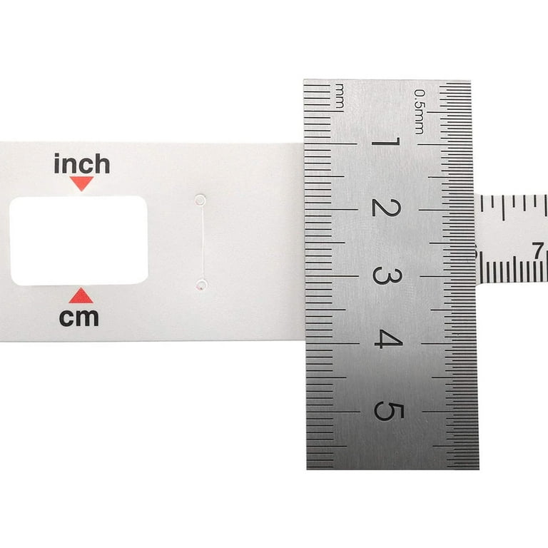 BLLNDX Head Circumference Measuring Tape 2PCS 24x0.79Inch/60x2cm White Baby  Head Circumference Measuring Rulers