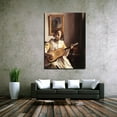 thumbnail image 3 of Johannes&nbsp;Vermeer&nbsp;Painting&nbsp;The Guitar Player&nbsp;by&nbsp;Vermeer&nbsp;Canvas&nbsp;Art&nbsp;Framed&nbsp;Wall&nbsp;Art, 3 of 7