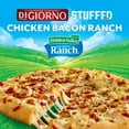 thumbnail image 3 of DiGiorno Stuffed Crust Cheese and Bacon Meat Pizza with Ranch Sauce, 21.9 oz (Frozen), 3 of 10