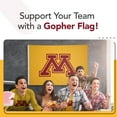 thumbnail image 4 of Minnesota Golden Gophers 5' x 8' College Sports Printed Flag - NCAA Licensed - Nylon - School Banner (Gold, Maroon), 4 of 5