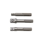 TMAX 3 pc (1/4 Inch, 3/8 Inch, 1/2 Inch) CR-V SDS Plus Socket Adapter Set for Screws, Nuts and Handheld Driver