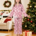 thumbnail image 2 of Gubotare Christmas Gift Little Boys Pajamas Big Boys Clothes Sleepwear 2 Pieces Pjs Kids Jammies Sets Size 13-14 (Pink,13-14 Years), 2 of 9