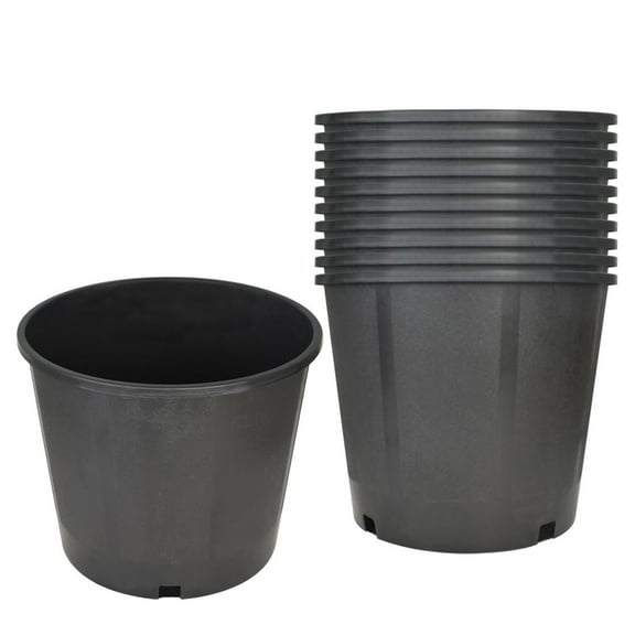 Planter Nursery Pots, Plastic Plant Flower Pots in Garden Outdoor for Succulents Seedlings Cuttings Transplanting