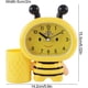 thumbnail image 2 of Reloj despertador analógico, reloj despertador de viaje, pequeño despertador para niños, reloj de noche para dormitorio, sala de estar, oficina, 2 of 5