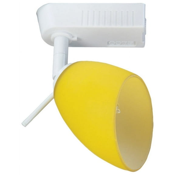 Elco Et551 50W Low-Voltage Frosted Glass Shade Fixture - Yellow
