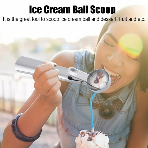 Ice cream scoop shape outlet