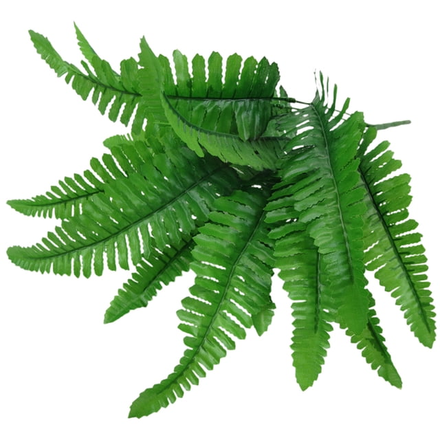 Césped Persa Artificial Mtvxesu con Hojas de Helecho y Flores de Seda, Plantas Artificiales Realistas para Decoración de Interiores y Exteriores, Jardines y Patios, Vegetación Sintética Resistente a
