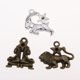 thumbnail image 4 of Dijes para joyas 24 piezas de plata tibetana mixta, bronce , horóscopo, dijes del zodiaco, colgantes, bricolaje para collar, , fab Baoblaze Colgante Charms Zodiaco, 4 of 8