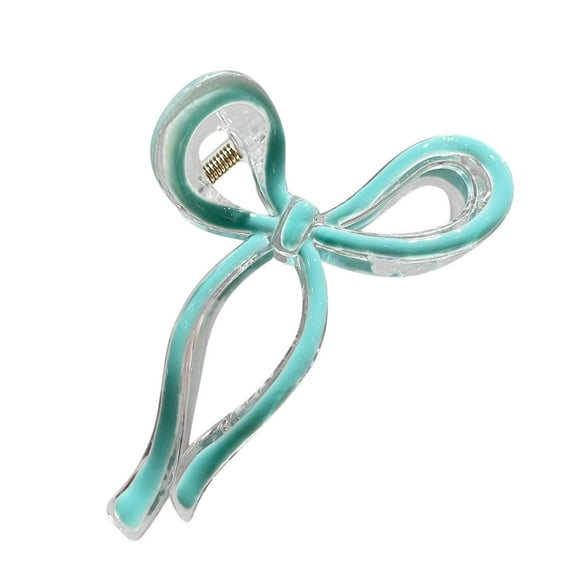 yelldesk Bow Hair Claw Clips, Black Bow Hair Claw Clip for Women Girls, Nonslip Big Bows Hair Claws Barrette for Thick Thin Hair, Hair Bows Claw Clip for Women, Bow Clips