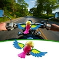 thumbnail image 4 of Adorno de coche Flying Birds, decoración metálica brillante con diseño colorido, accesorios divertidos para coches y motocicletas, fácil de instalar con ventosa, 4 of 5
