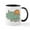White/Black Inside, variant on CafePress - Los Angeles California Mug - 11 oz Ceramic Mug - Novelty Coffee Tea Cup