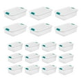 thumbnail image 1 of Sterilite 6 Sets of 32-Quart & 12 Sets of 15-Quart Latch Lid Tote, 1 of 12