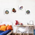 thumbnail image 6 of Graffiti Decor Sports Wall Art for Boys Room Decor Basketball Boxing Football Soccer Canvas Posters Pictures Boy Bedroom Décor Watercolor Sports Paintings Playroom Artwork Home Decorations 14x14x4Pcs, 6 of 6