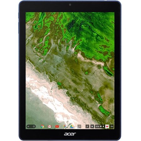 Acer Chromebook Tab 10 D651N D651N-K9WT Chromebook Tablet, 9.7" QXGA, Rockchip OP1 RK3399, 4 GB, 32 GB Storage, ChromeOS, Indigo Blue