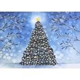 thumbnail image 1 of facai-Twilight Tree Deluxe Boxed Holiday Cards (20 cards, 21 self-sealing envelopes), 1 of 4