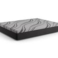 thumbnail image 4 of Queen Sized Mattress In Gray - Delivers Cool Sleep With Responsive Gel Memory Foam, High Density Comfort Layer, Dynamic Edge Coils, And Performance Heat & Wicking Fabric Offers Unrivaled Support, 4 of 5