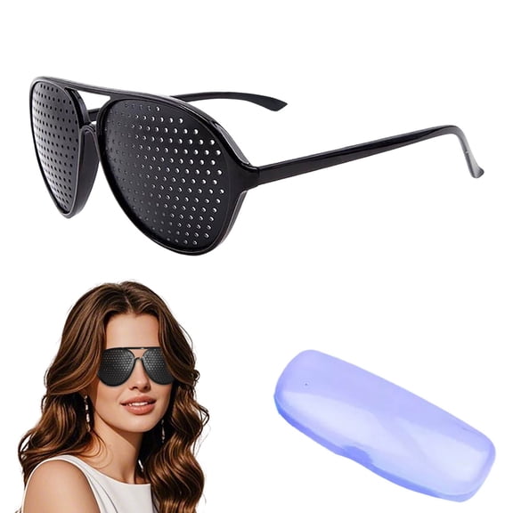 Correction Glasses 2025 New Correction Glasses with Small Pinhole - Lightweight Frame for All-Day Comfort Simple & Fashionable
