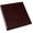 Belfast Burgundy, variant on Gallery Leather 3 Ring Binder with Plastic Sleeves, Includes 10 Sheets, Sheet Size: 8.5" x 11" - Presentation Binder Rings with Hubbed Spine, Thick: 0.75" Camden Red