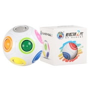 Magic Rainbow Ball Creative Colorful Magic Cube Puzzle Toy For Children
