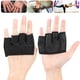 thumbnail image 3 of Guantes De Gimnasio Para Ejercicio, Guantes De Ejercicio Cómodos Y Transpirables, Diseño Antideslizante, Suministros Deportivos De Medio Dedo, 3 of 7