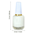 thumbnail image 2 of Cuidado de las uñas: aceite base nutritivo para esmaltes, aceite suavizante brillante, aceite base transparente para esmaltes, aceite base con calcio, 15 ml, 2 of 5