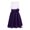 Purple, variant on iiniim Kids Flower Girl Pleated Chiffon Dress Princess Bridesmaid Wedding Pageant Party