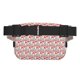 thumbnail image 3 of Fotbe Forest Mushrooms Cangurera Cuadrada con Estampado de Doble Capa, Bolsa de Cintura Ajustable Mini para Hombres y Mujeres, 3 of 9