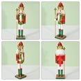 thumbnail image 6 of Nutcracker Ornament Decor Wood Nutcrackers for Xmas Holiday Gifts Stocking Stuffers, 6 of 6