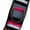 striped pink, variant on Comfort Digital Camera Neck Strap with Neoprene Cushion Padding & Storage Pockets by USA Gear - Works with Canon , Nikon , Sony and More Cameras