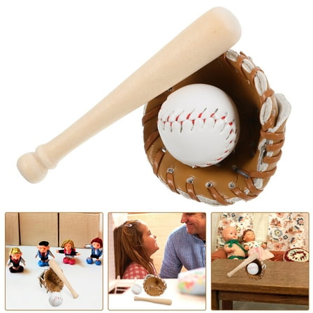 PENIKOKO 1 Set Kids Baseball Toy Miniature Baseballs For Holidays And Collectors