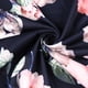 thumbnail image 5 of Guardurnaity Camiseta con estampado de cuello y hombros descubiertos para mujer Prendas para la parte del cuerpo peonía azul SG, 5 of 6