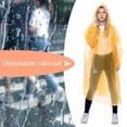 thumbnail image 3 of Ponchos de lluvia desechables para mujeres, hombres y adultos, impermeable portátil, chaqueta impermeable para la lluvia, 3 of 4
