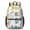 Rainbow Cat and-1, variant on Rainbow Cat and Flower White Pattern 17" School Backpacks for Teens,Waterproof Oxford Fabric,S-Shape Padded Straps for School,Travel,Hiking,Camping