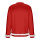 thumbnail image 4 of Ceisia Men's Mardi Gras Venice Mask Fuzzy-Trim Sweatshirt | Winter Festive Casual Pullover Gift, 4 of 6