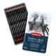 thumbnail image 1 of Caja Metal 12 Lápices Madera Grafito Graphic Derwent 6b-4h multicolor SIN TAMAÑO, 1 of 4