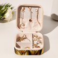thumbnail image 6 of Thanksgiving Corn Travel Portable Square Jewelry Organizer with Ring, Earring, Necklace, and Bracelet Storage - Suitable for Girls and Women, 6 of 6