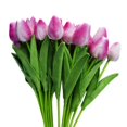 thumbnail image 2 of Christmas decorations Artificial Plants Indoor PU Imitation Flower Home Decoration Flower Wedding Artificial Flower 10PC, 2 of 5