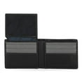 thumbnail image 3 of Harley-Davidson Men's Genuine Leather With Calvary Canvas Trim Billfold Wallet, Harley Davidson, 3 of 3