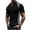 Tops-229Black, variant on LEKWK Men's Raglan Henley Shirt Contrast Sleeve Button Placket Top Muscle Fit Athletic Casual Summer Gym Workout Tee